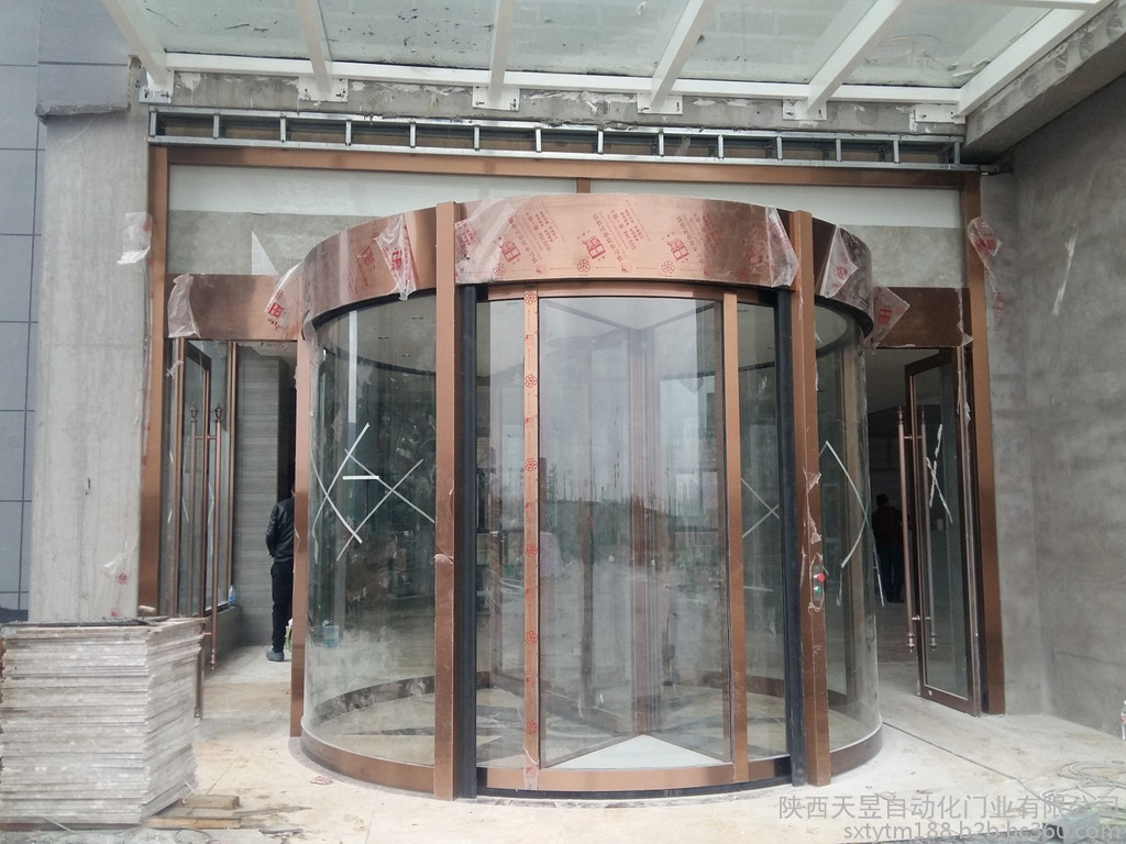 【天昱 豪華酒店兩翼旋轉(zhuǎn)門定做】價(jià)格_廠家_圖片 -
